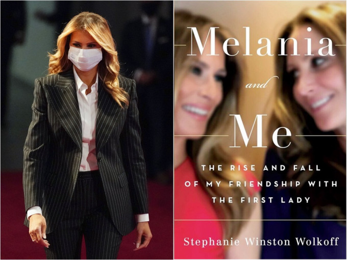 美国司法部起诉梅拉尼娅前助理新书违保密协议。(左图)第一夫人梅拉尼娅。AP资料图片