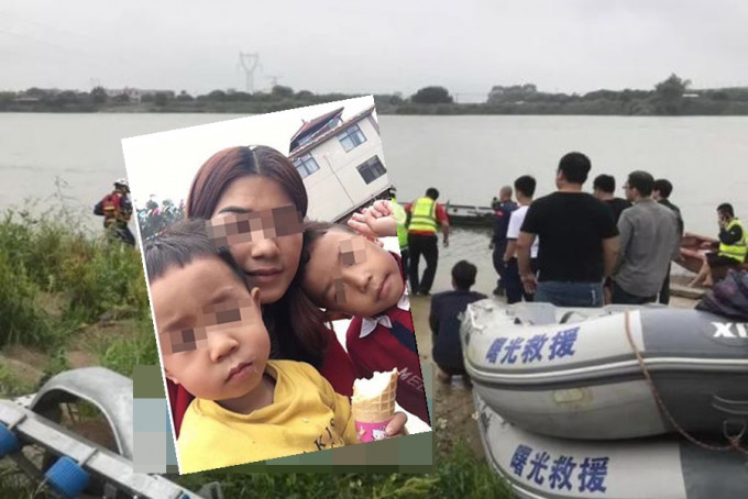 福建漳州一名28岁的年轻妈妈留下遗书后，带著两名儿子离家出走。 网上图片