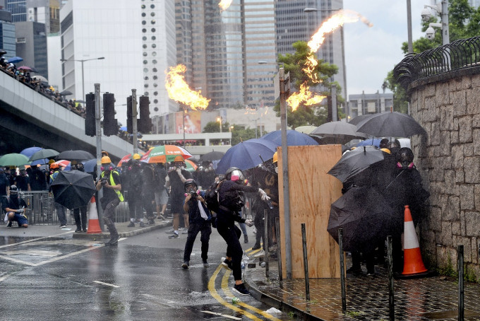香港示威冲突不断。资料图片