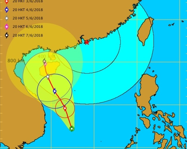 预测移动路径。