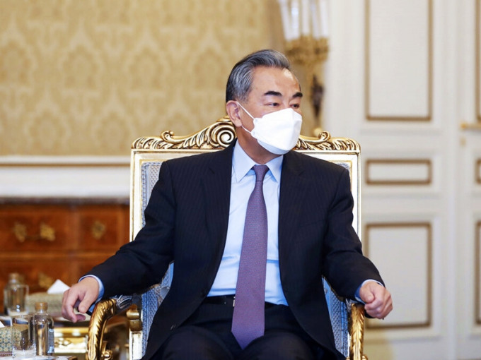 中國國務委員兼外長王毅正在阿聯酋訪問。AP圖片