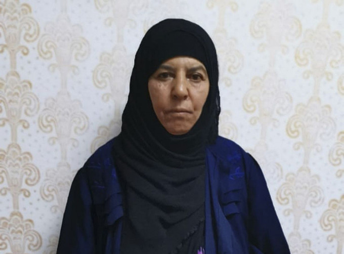 巴格达迪的六十五岁姊姊拉斯米亚‧阿瓦德（Rasmiya Awad）AP
