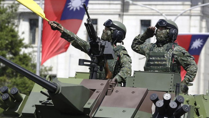 據報美國擬與台灣合作生產武器。AP資料圖片