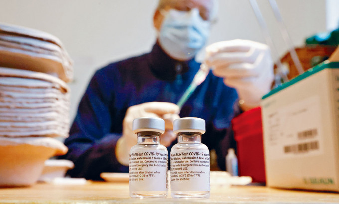 ■德國接獲七宗疑似市民接種疫苗後死亡個案。