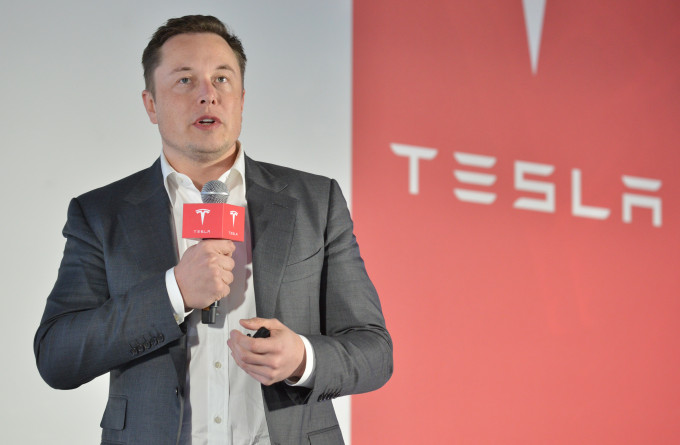 電動車公司特斯拉行政總裁馬斯克擬私有化Tesla。資料圖片