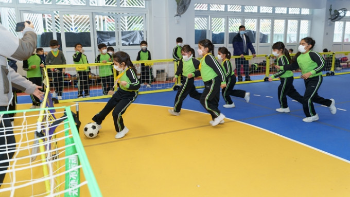 有小學增加體育培訓班時段，並辦減肥班助學童修身。 受訪者提供
