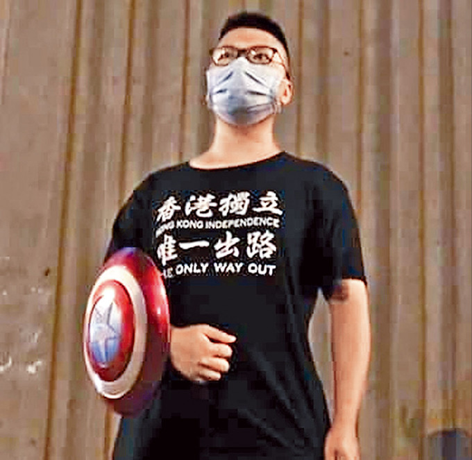 「第二代美国队长」马俊文，昨于区域法院被裁定一项煽动他人分裂国家罪罪名成立。