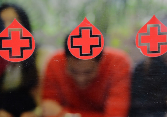 紅十字會呼籲巿民捐血。資料圖片