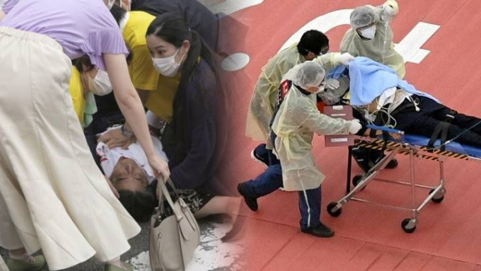日本媒體披露安倍晉三急救紀錄。AP\\路透社資料圖片