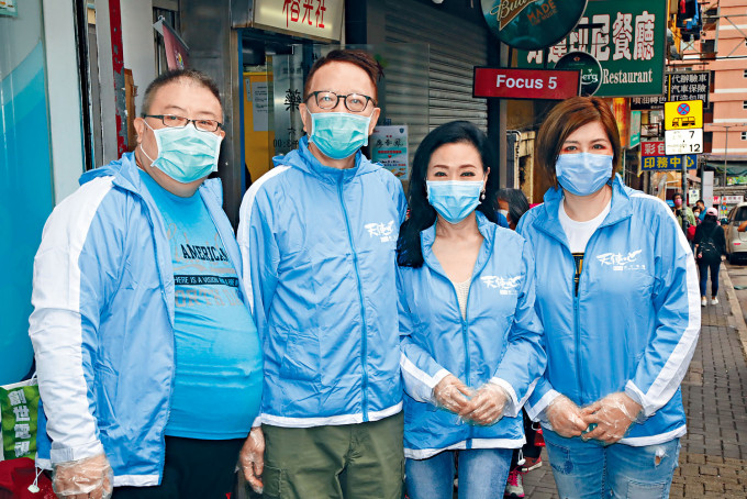 葉家寶與劉錫賢都希望政府的抗疫基金可援助演藝人。