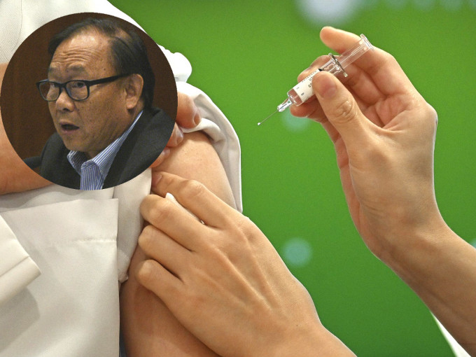 梁志祥倡派錢鼓勵市民接種疫苗。資料圖片