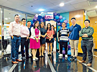 ULaw香港分校的法律深造文凭课程上月初开学，迎来首批学生。
