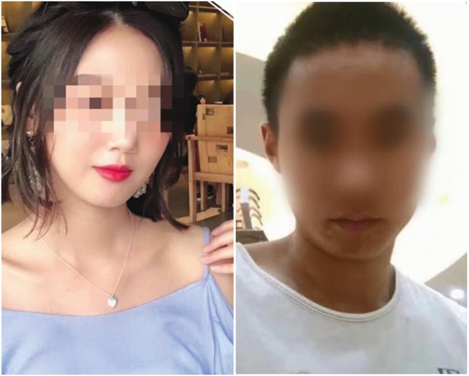 女受害人赵某(左)，事后27岁司机被捕。网图