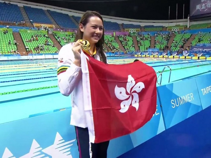 何詩蓓在世界大學生運動會為本港奪得首面金牌。