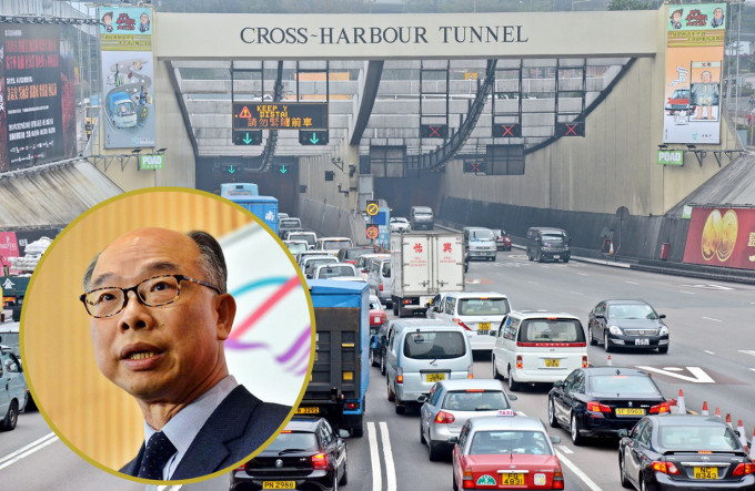运输及房屋局局长陈帆(小图)拟再推三隧分流议案。 资料图片