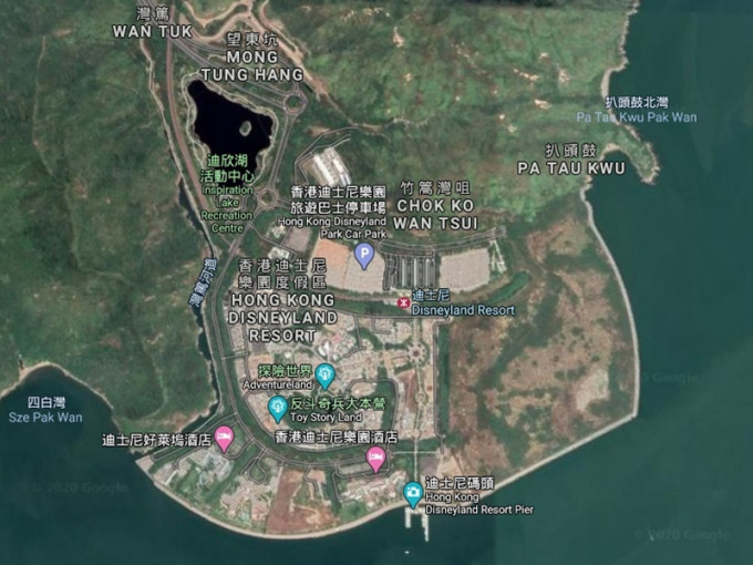 港府在竹篙湾迪士尼停车场附近一幅四公顷政府土地兴建检疫设施。