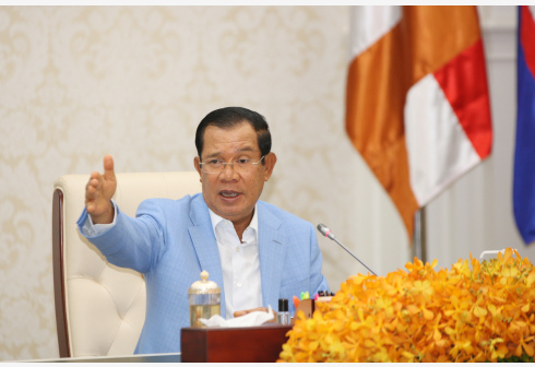 柬埔寨总理洪森表示，中国并未享有柬国南岸云壤海军基地的独占使用权。资料图片