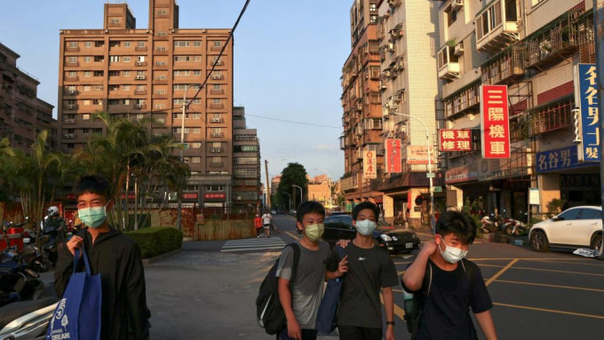 台湾新冠疫情持续放缓。REUTERS