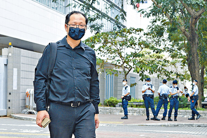支聯會清盤人蔡耀昌，被暫列為「有利害關係人士」。