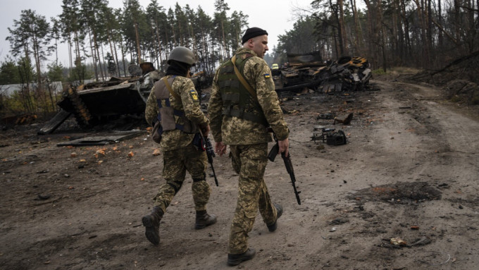 乌克兰军队已收复切尔尼戈夫南方两座村庄。美联社图片