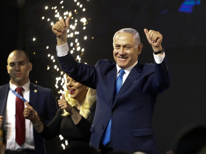 內塔尼亞胡有望成為以色列有史以來在位時間最長的總理。美聯社