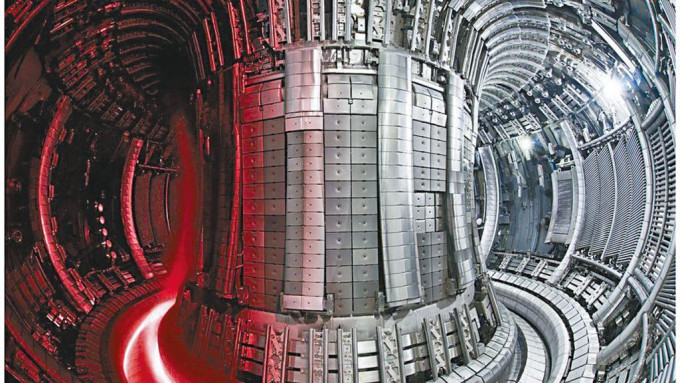 欧洲联合环状反应堆部分结构。