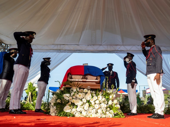 丧礼周五在莫伊兹的家乡海地角举行。REUTERS