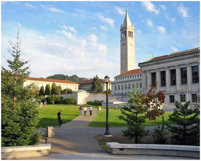 加州柏克萊大學。網上圖片