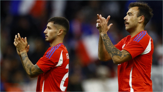 智利近4次與秘魯交手取3勝1負佔優，今仗小讓平/半敲讓球「客勝」。Reuters