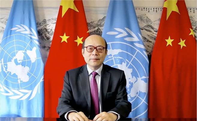 中国驻日内瓦代表团陈旭大使。