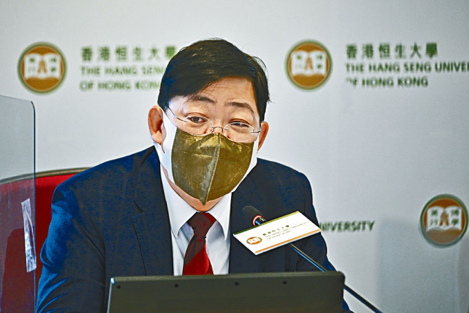 何順文指，今屆新設不問文憑試成績的「直接取錄機制」，已有不多於十名學生獲取錄。