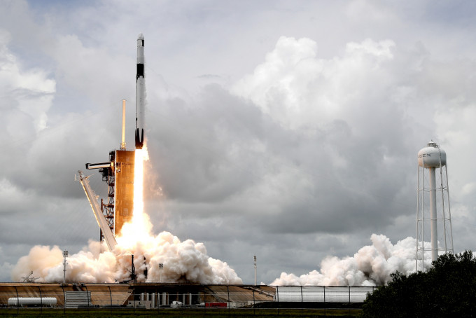 SpaceX運送生物到國際太空站進行研究。AP圖片