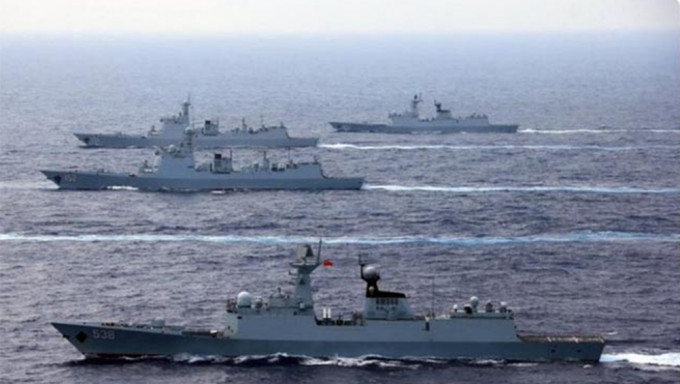廣東海事局發布航行警告，南海部分海域將進行軍事演習。資料圖片