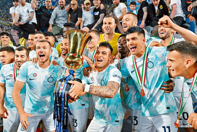 國際米蘭成功衞冕意大利盃。