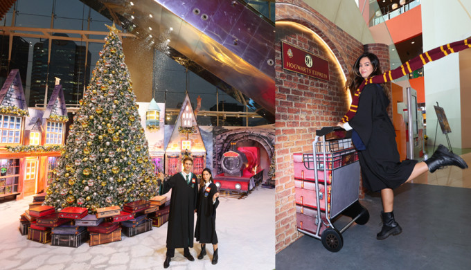 MegaBox举办「Harry Potter Christmas In The Wizarding World at MegaBox」活动，呈现经典场景「活米村」！