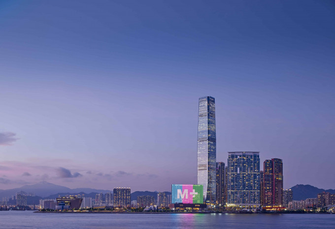 香港M+。(攝影:Virgile Simon Bertrand;©Virgile Simon Bertrand;圖片由Herzog & de Meuron提供)