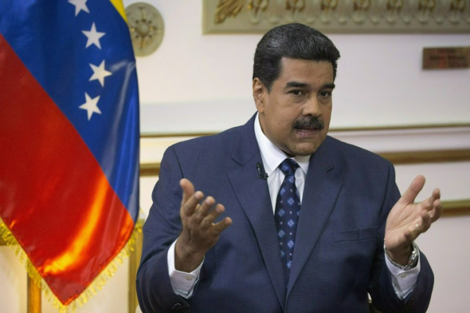 马杜罗宣布关闭委内瑞拉与巴西边境。AP
