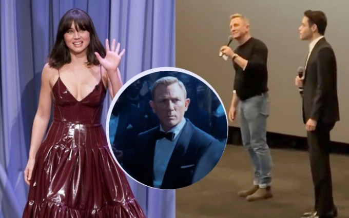 Ana性感上訪談節目；《007：生死有時》昨日在北美開畫，單日收約1.81億港元。
