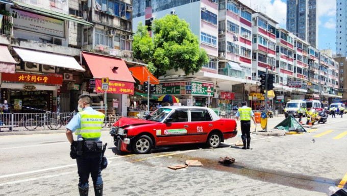 大埔广福道在去年8月曾发生夺命交通意外。资料图片