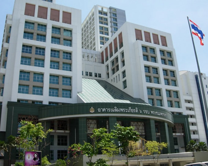 泰國三軍總醫院發生爆炸，24人受傷。網上圖片