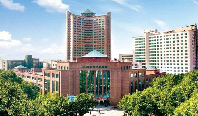 武漢市中心醫院。網上圖片