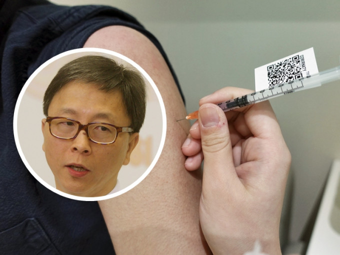 港大感染及传染病中心总监何栢良（小图）认为，应尽量将新冠疫苗相关数据透明化。资料图片