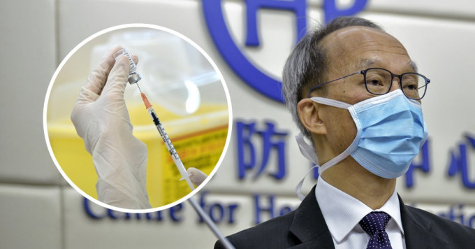 疫苗可預防疾病科學委員會主席劉宇隆表示，政府收緊社交距離措施，是為接種新冠疫苗「買時間」。資料圖片