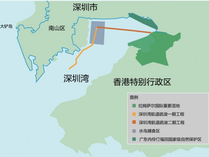深圳湾环评报告涉抄袭，负责公司叫停建设工作。网图