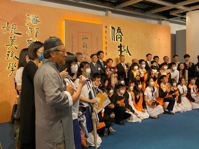 汕頭僑批文化展覽在香港大會堂舉行。梁伊琪攝