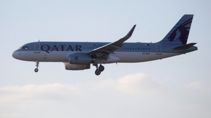 卡塔尔航空一客机遇乱流致12人受伤。(资料图片)
