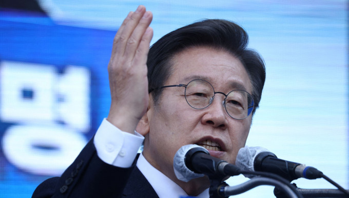 韓國最大反對黨領袖李在明。