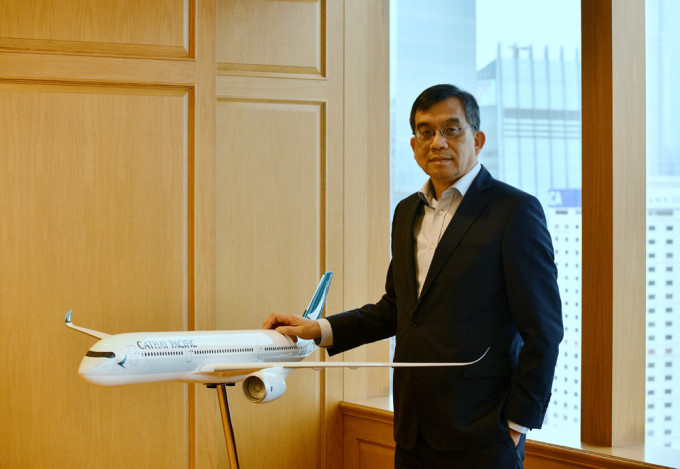 國泰航空行政總裁鄧健榮。 資料圖片