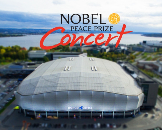 諾貝爾和平獎音樂會全靠私人贊助舉行。網圖