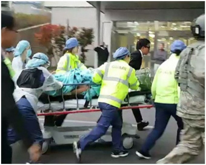 該名北韓軍人送到亞洲大學醫院京畿南部外傷中心。